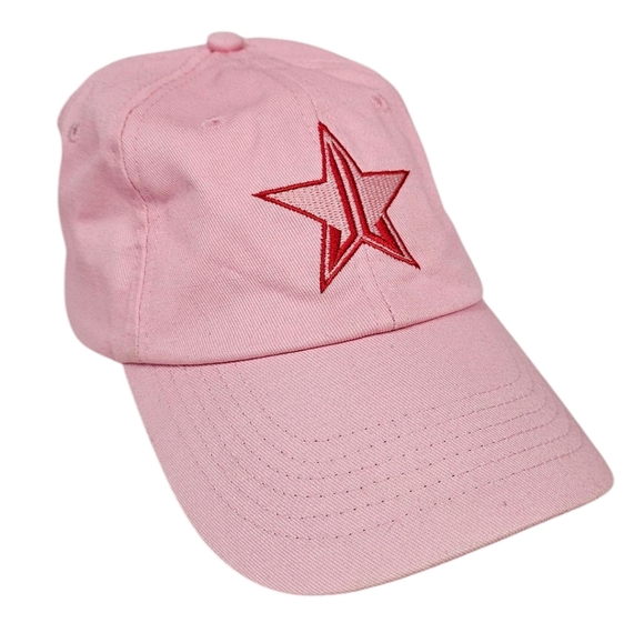 Jeffree Star Cosmetics Pink Dad Hat Baseball Cap‎ Limited Edition - Picture 9 of 9
